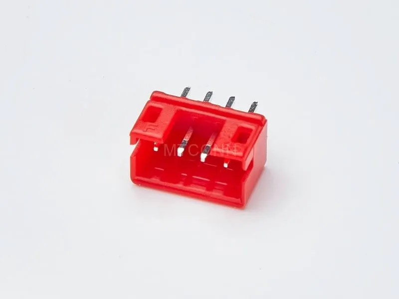 4Pin PH2.0mm Multi-colour Customizable 180 Degree DIP Wafer Connector