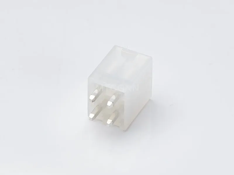 Wafer Connector PH4.2 2*2Pin Dual Row 90 Degree DIP with Buckle