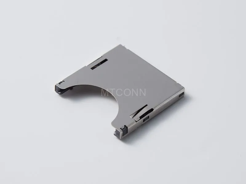SD Card Socket Push Type Internal Welding H1.2