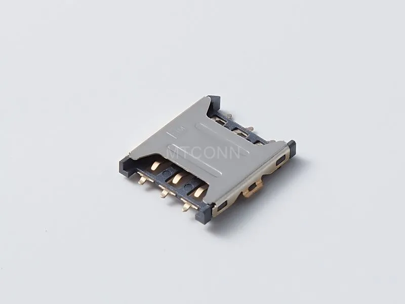 NANO SIM Card Socket H1.35 Push Type