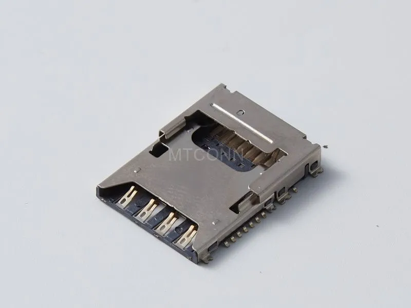 Micro SIM + SD Card Socket Dual Layer 8P H2.28