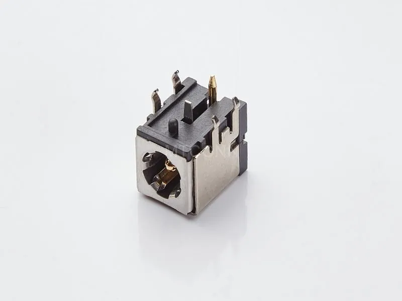 DC Jack Connector 2.5mm H10.0 2Pin 90 Degree DIP