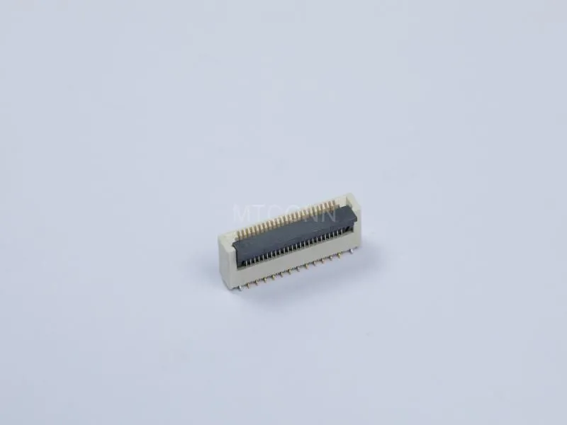 FPC Connector 0.5mm Pitch 24Pin 5.2mm Height Right Angle SMT Positive Position