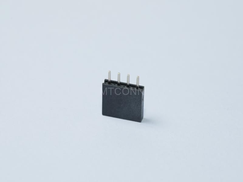 Female Header PH2.54mm 4Pin H8.5 180 Degree DIP