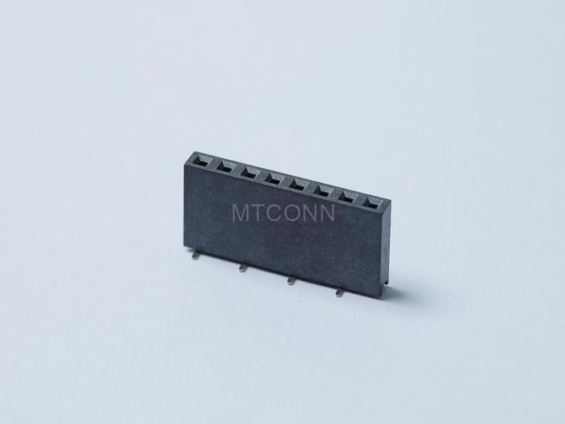 Female Header Vertical PH2.54mm 8Pin 180 Degree SMT