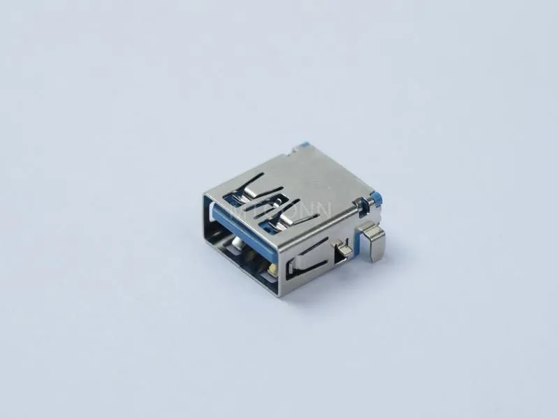 USB 3.0 Connector 9 Pin 14.25mm Length Horizontal SMT Sink Type