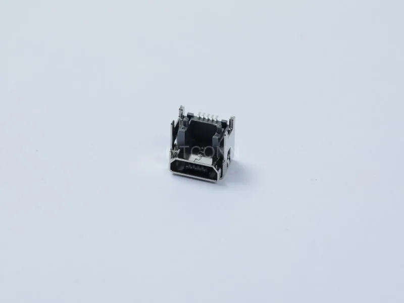 Micro USB Connector 5 Pin 6.3mm Length Horizontal SMT Type