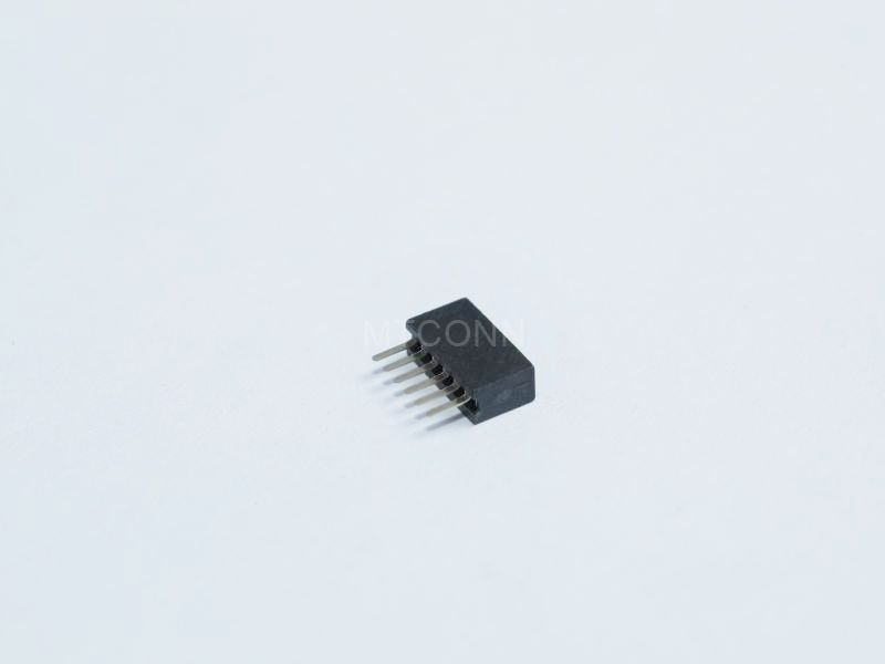 Female Header PH2.0mm 6Pin H6.35 TH 180 Degree DIP