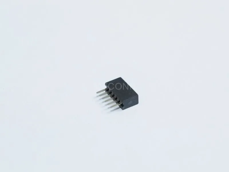 Female Header PH2.0mm 6Pin H6.35 TH 180 Degree DIP