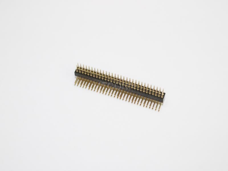 Pin Header PH1.27mm Dual Row 2*30Pin Gold Flash 90 Degree DIP