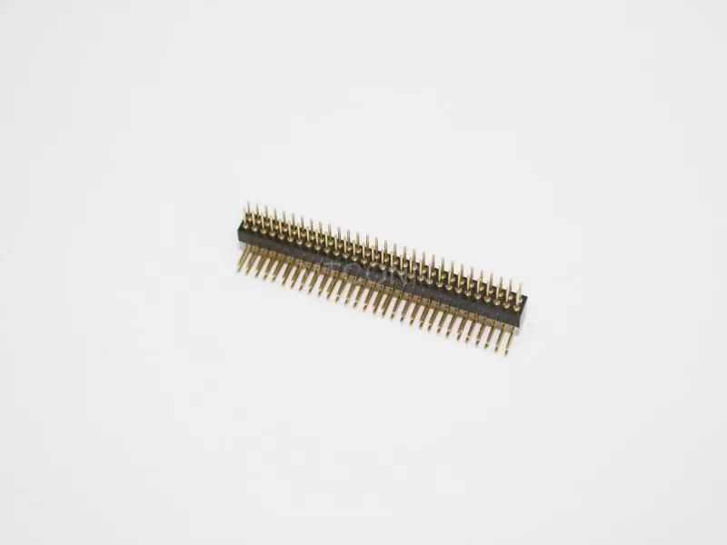 Pin Header PH1.27mm Dual Row 2*30Pin Gold Flash 90 Degree DIP
