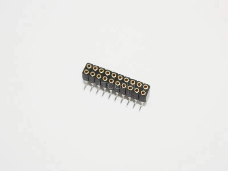 Female Header PH2.0mm Dual Row 2*10Pin 180 Degree SMT