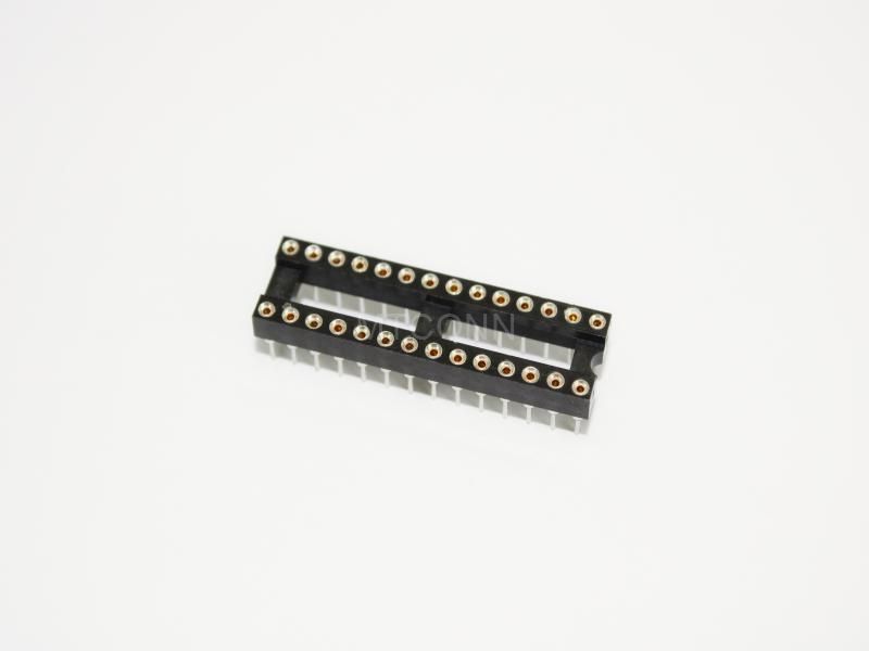 Female Header PH2.54mm Dual Row Dual Plastic 2*14Pin 180 Degree DIP