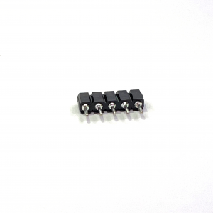 Single row round pin female header