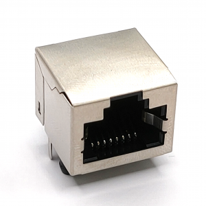 RJ45 connector 8P8C tab up