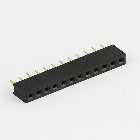 2.54mm pitch 8.5mm height DIP TYPE Female Header