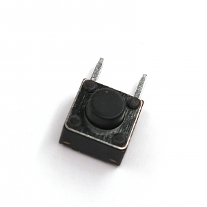 Tact 6*6mm Switch 2 pins DIP right angle