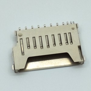 Gold plated 8p 10p SD Card connector