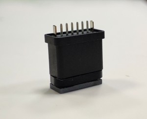 Waterproof type-C connector female 6P DIP/SMT